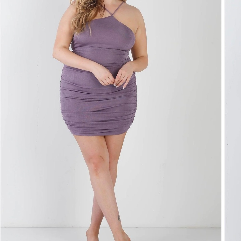 Purple dress